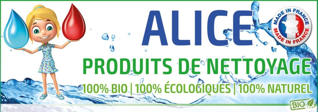 Bannière Alice Bio - Produits de nettoyage 